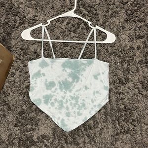 Pacsun bandanna style cropped top